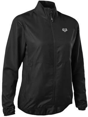 Fox Racing W Ranger Wind Jacket für Damen, leicht und atmungsaktiv, ideal für Outdoor-Aktivitäten, Farbe: 001, Größe: L