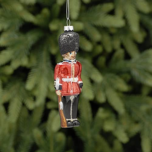 Festive Christbaumschmuck Queens Guard aus Glas