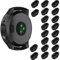 20 Stück Ladeanschlussschutz für Fenix 7/7S/7X 5/5S/5X Plus/6S 6 6X,Silikon Staubschutzstecker Staubschutzstecker Kompatibel für Garmin Venu 2/Vivoactive 3/4/Instinct 2/Forerunner 935/45S/245,Schwarz