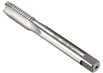 CoCud Rosca Fresado Machos, Métrico M10 x 1.5 Rosca H2, Alta Velocidad Acero Máquina 3 Rectas Flautas Tornillo Roscado Herramienta - (Aplicaciones: para Roscado Máquina), 1uds