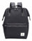 Kah&Kee Eleganter wasserdichter Damen Rucksack mit Laptopfach - Diebstahlsicheres Design - Wickeltasche - Anti-Diebstahl Reisetasche - Lässiger Schulranzen(Denim Schwarz, Groß)