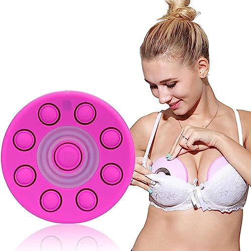 DANETI Brust Massagegeräte USB-drahtlosen Brustmassager, Brustverstärker elektrisch, Augmentation, Elektrik für das Heben und die Anti-Sagen-Massage, Mastitis, Engorgerung, Schwellungen