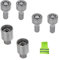 KOMPATIBEL MIT Peugeot 208, 2008, e-208, e-2008, 308 2021 Jahr 2003 An K/E Auto-SICHERUNGSBOLZEN-KIT FÜR STAHLFELGEN-RÄDER ZUGELASSENE BOLZEN