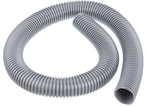PATIKIL EVA Flexible Aspiradora Limpieza Manguera, 39mm Exterior Diámetro 1M Longitud Polvo Colección Manguera para Industrial Aspiradora, Gris