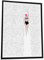 JUHMI Poster Vintage Swimming Girl In Dots - Aesthetic Room Decor/Zimmer Deko Aesthetic - Wanddeko Wohnzimmer Schlafzimmer Küche Badezimmer - A4 (21x29,7cm) Ohne Rahmen