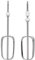 easyPART Kompatibel/Ersatz für PHILIPS 996510076795 Rührbesen Set links rechts CP6753/01 für Handmixer