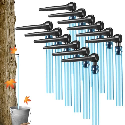 Wedhapy Taps de sirop d'érable avec des Tubes 24in