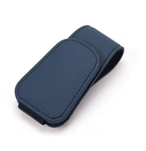 Brillenhalter für Auto Sonnenblende, für VW Volkswagen Golf 6 GTI Golf 7 Golf 7 GTI Golf Tdi Golf Sportsvan, Leder Sonnenbrillen Halterung/Ticket-Kartenclip, Auto Magnetische Brillenhalter