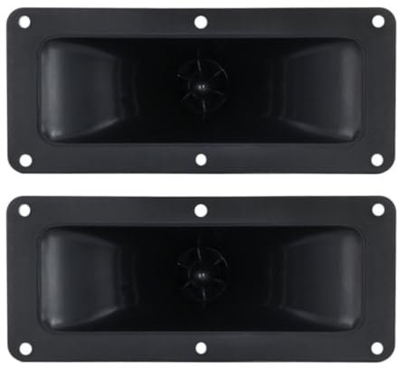 honselie 2Pcs Piezoelectric Horn Tweeter, 150W 186mm × 80mm Piezo Tweeter Audio Horn Speaker Rectangle Buzzer