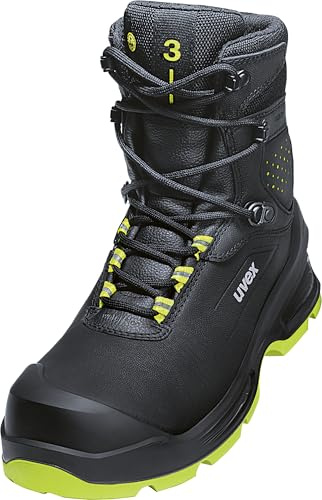 Uvex 3 High Snow Boots S3 FO CI SC SR - Safety Shoes - Safety Boots - Water-Repellent - Oil & Petrol Resistant - Width 11