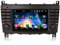 8-Kern 4GB RAM 64GB ROM 7 Zoll Android 14 Autoradio GPS Navi Für Mercedes C Klasse W203 CLC Klasse G-Klasse W463 IPS Touchscreen CarPlay Android Auto Bluetooth 5.0 DAB+ WiFi DSP USB OBD2 Canbus SWC