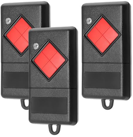 Garagentoröffner Fernbedienung, 40,685MHz Handsender für Dicket MAHS40-01, MAHS40-04, 4 Kanal, 3er Pack