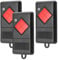 Garagentoröffner Fernbedienung, 40,685MHz Handsender für Dicket MAHS40-01, MAHS40-04, 4 Kanal, 3er Pack