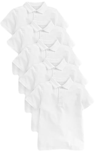 NEXT Jungen Standard Schul-Poloshirts aus Baumwolle 98-176
