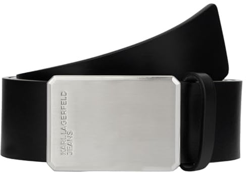 KARL LAGERFELD JEANS Herren Logo Leather Belt