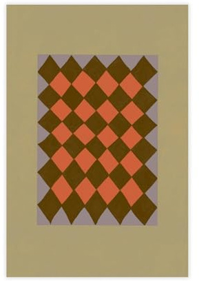 Scandi Modernes Leinwand-Poster, Wandkunstdruck, Bild, Gemälde, 30 x 45 cm