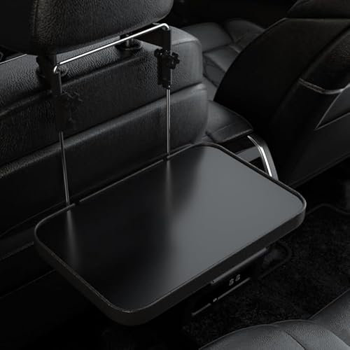LAVIYE Multifunktionaler Verstellbarer Autostuhl Rückenlehne Kleine Tischplatte, Klapptisch Auto Rücksitz für Tesla Model 3/Model Y/Model X/Model S/Cybertruck