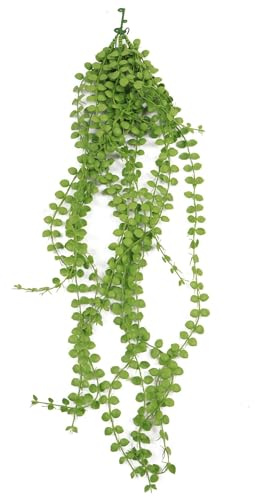 Leaf Artificial Hanging Plants Fire Resistant UV Resistant