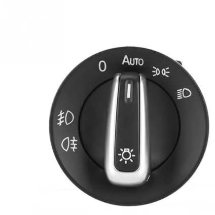 Interrupteur Automatique de phares pour Jetta Mk5 et Mk6 (2006-2011) - 1 pièce - Bouton de Commande de phares antibrouillard - Référence : 5ND 941 431 A