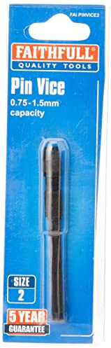 Faithfull Pin Vice - Size 2 0.75 - 1.5Mm Cap