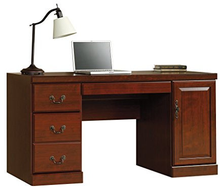 Sauder Computer Credenza, Legno, Ciliegio Classico, Finitura