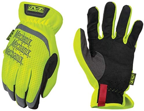 Mechanix Wear Hi-Viz FastFit® Handschuhe (XX-Large, Hochsichtbares Gelb)