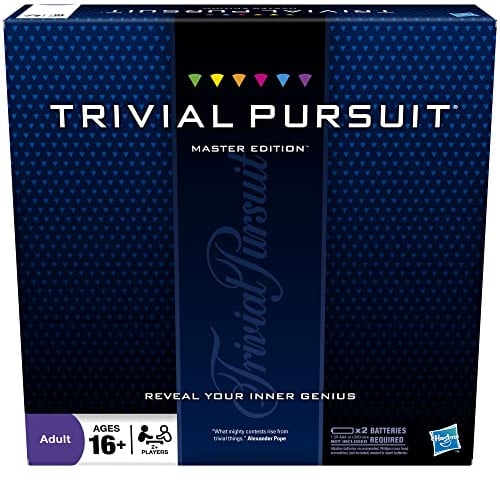 Hasbro 16762 Trivial Pursuit Master Edition Spiel, Multi (Englische Version)