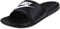 Nike Benassi Just Do It, Men's Slides, Black (Black/White), 12 UK (47.5 EU)