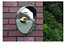 Mottez Miroir de Sortie Ovale Vert 34 x 56 cm