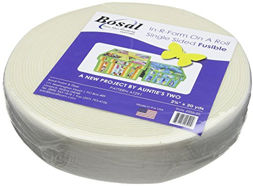 Bosal In-R-Form Unique Fusible Foam Stabilizer-2.25 inch x 20yd