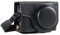 MegaGear MG1258 Panasonic Lumix DC-TZ95, DC-TZ90 Ever Ready Leder Kamera-Case mit Trageriemen - Schwarz