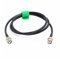 HangTon BNC Stecker auf BNC Stecker 12G 6G SDI Kabel RG223 RF Koax 50 Ohm doppelte Abschirmung geringer Signalverlust für GPS LAN/WAN Daten Video (60cm)