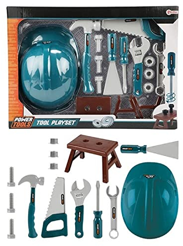 Toi Toys Werkzeugset mit Bauhelm