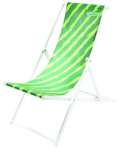 Pierre Cardin, Linie Haiti, Liegestuhl Marseille, klappbar, Garten, Meer, Grün, 58 x 128 x 48 cm