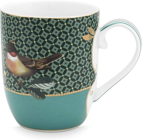 Pip Studio 2er Tassen-Set klein Winter Wonderland | Dark Green - 145 ml