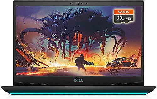 Dell G5 15.6” FHD Gaming Laptop, i7-10750H, Backlit Keyboard, Bluetooth, USB-C, HDMI, Mini DP, NVIDIA GeForce GTX 1650 Ti, Windows 10 Home, Black (8GB RAM | 256GB PCIe SSD)
