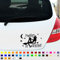 Powered by Witchcraft Funny Girly Vinyl Decal Sticker, Car Window Bumper Sticker, Motorhome Caravan Sticker, 200mm