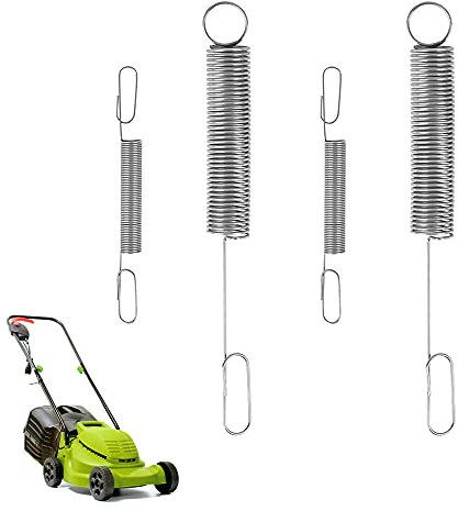 JPGhaha 8 Stück Reglerfedern für Briggs & Stratton Motoren Reglerfeder Rasenmäher 691859 692211 Zwei Größen Spiraldruckfedern für Rasenmäher Universal Edelstahl