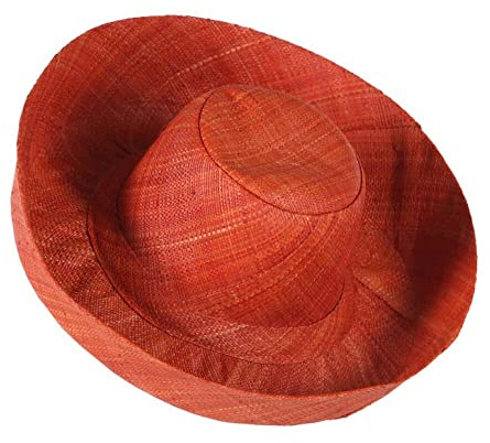 Miro Boho Chic - Sombrero Ibiza Medio. Practica y Chic Pamela de ala Media realizado en Rafia de Madagascar. Pamelas para Bodas y Tocados. Sombrero Playa Mujer Paja. Madrina Boda.