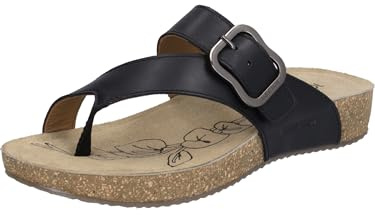 Josef Seibel Damen Tonga 77 Sandale, Schwarz, 40 EU