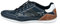 bugatti Herren Modischer Casual-Sneaker mit Logo-Details und Flexibler Sohle, Dunkelblau, 45 EU