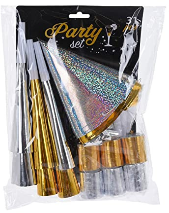 PARTY LIGHTING 83223 Cotillon Tasche für 10 Personen, mehrfarbig
