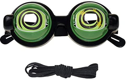 Lustige Halloween-Brille,Halloween 1 Paar Foto-Requisiten Party knifflige lustige Brille Augapfel Brille für Party Karneval Halloween Knifflige Spielzeug Party Brillen Foto Requisiten