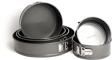 MasterClass 6 Piece Spring Form Cake Pan Bundle
