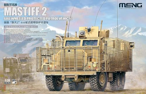 Meng Model 1:35 - British Mastiff 2, 6x6 Wheel Patrol