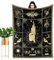 Jungfrau-Decke, 12 Horoskop-Astrologie-Bettdecken, weich, gemütlich, personalisierte Flanell-Überwurfdecken, 203 x 152 cm