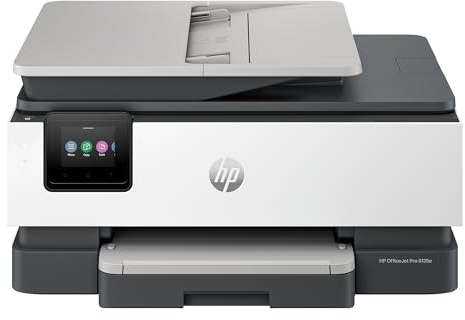 HP OfficeJet Pro 8135e Wireless All-in-One Color Inkjet Printer, Print, scan, Copy, fax, ADF, Duplex Printing Best-for-Home Office, 3 Month Instant Ink Trial Included, AI-Enabled (40Q35A)