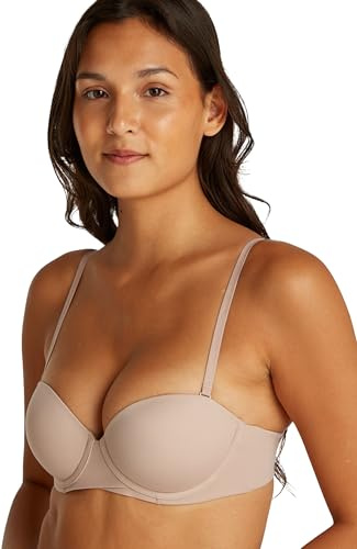 Calvin Klein Damen Push-Up BH Abnehmbare Träger