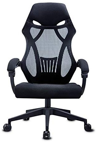 CRBUDY Silla de Trabajo para el hogar, Muebles, Silla de Oficina, Silla para Juegos con Respaldo Alto, reclinable, Asiento para computadora, sillón de Oficina para Jugadores con reposapié