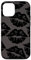 iPhone 12/12 Pro Kiss Lips Print Black Case